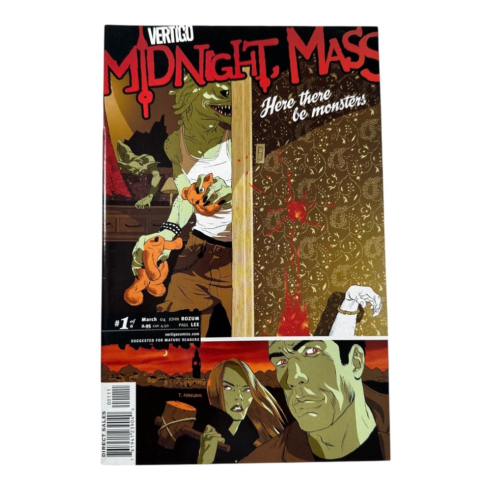 Vertigo Midnight Mass #1 Comic Book March‎ 04 John Rozum Paul Lee Horror